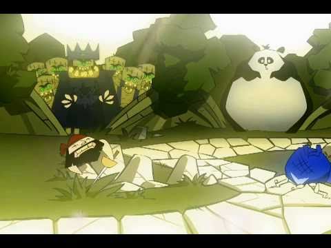 Pandas Vs Ninjas Cartoon